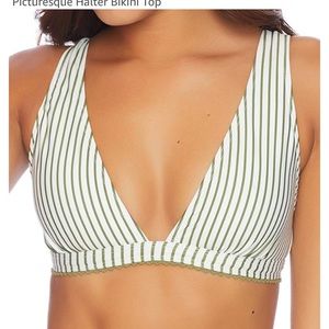 Beautiful NWT Splendid  Halter Bikini Top!